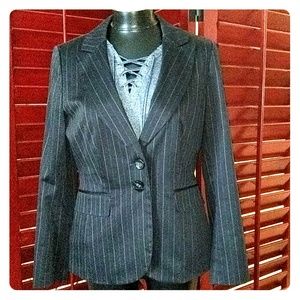 Ann Taylor Subtle Pin Striped Blazer